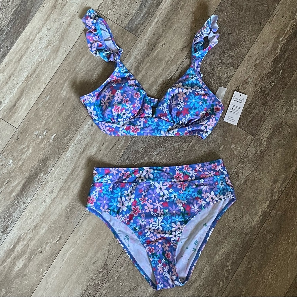 NWT High waisted CUPSHE bikini